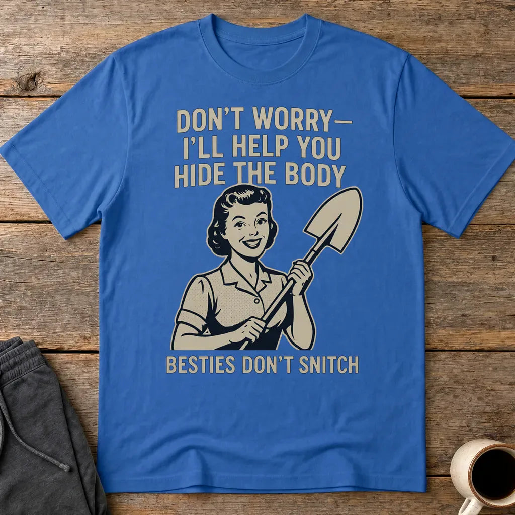 Bestie Loyalty Pact T-Shirt - Royal