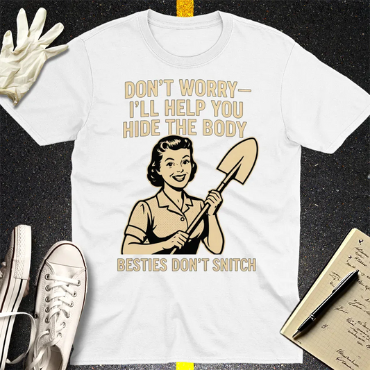 Bestie Loyalty Pact T-Shirt - White