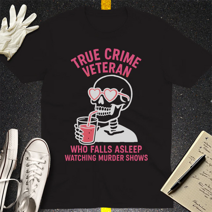 True Crime Veteran T-Shirt - Black