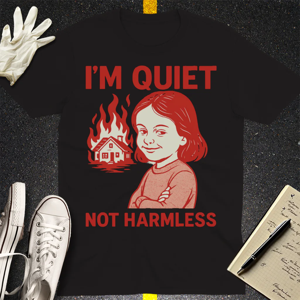 Quiet But Deadly T-Shirt - Black