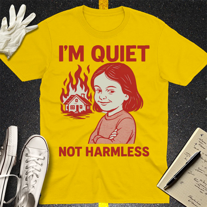 Quiet But Deadly T-Shirt - Daisy