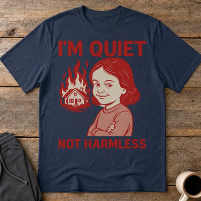Quiet But Deadly T-Shirt - Navy