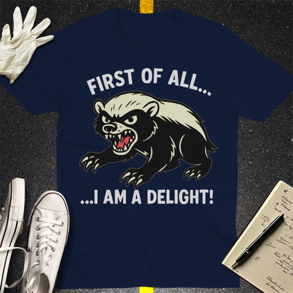 I Am a Delight T-Shirt - Navy