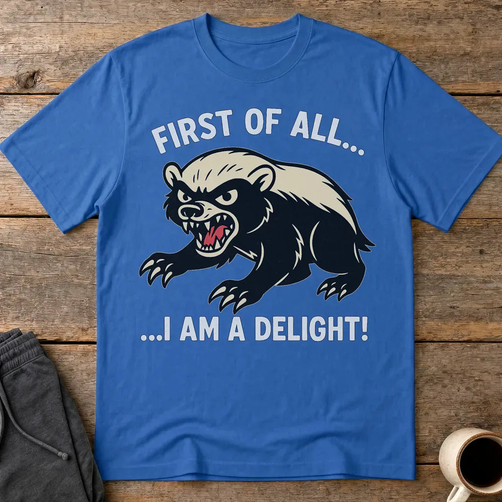 I Am a Delight T-Shirt - Royal