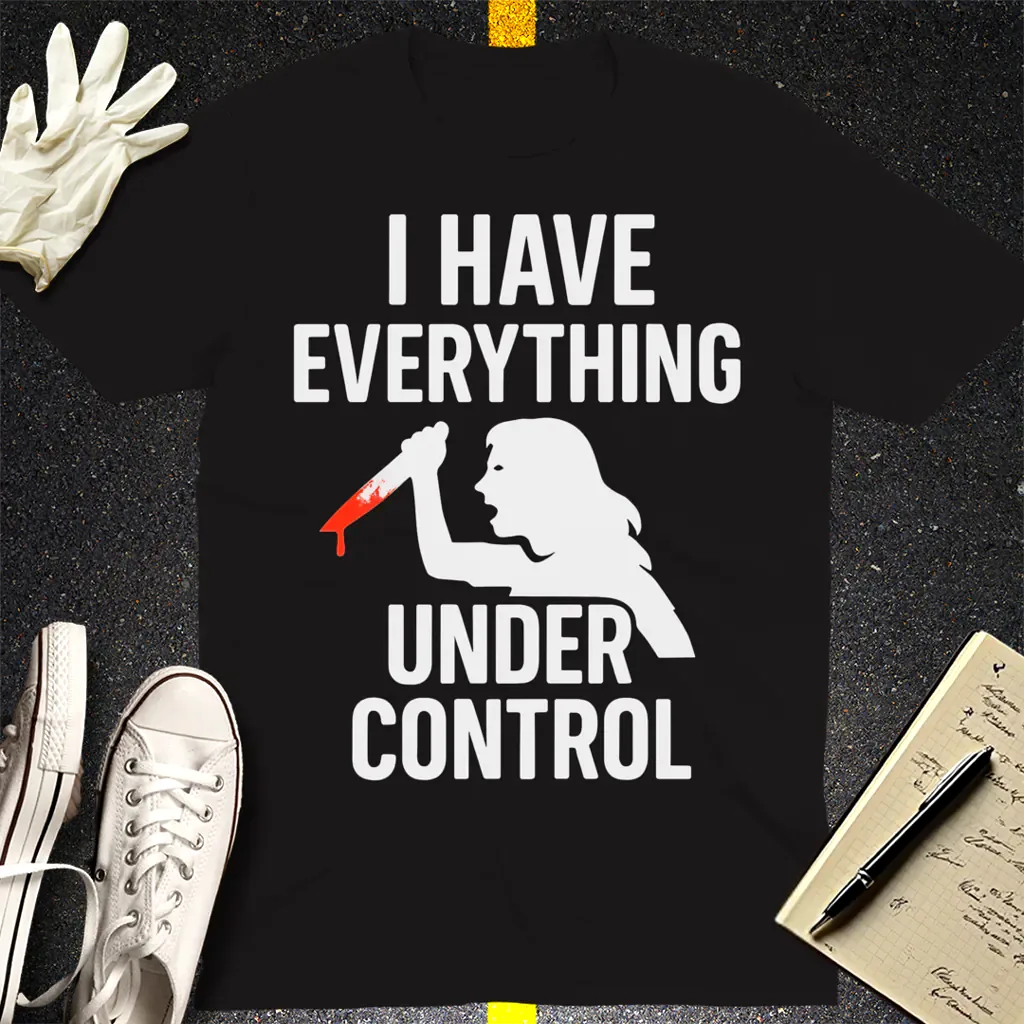 Under Control Killer T-Shirt - Black