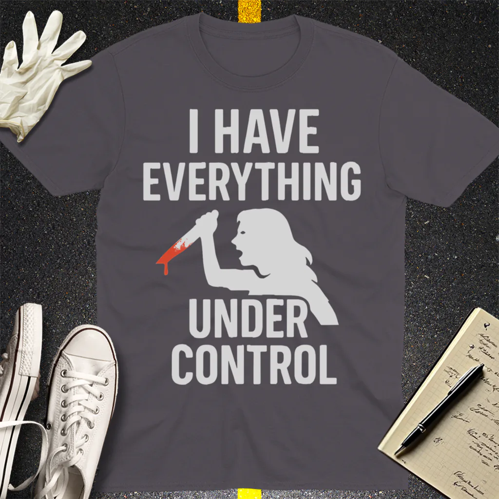 Under Control Killer T-Shirt - Charcoal