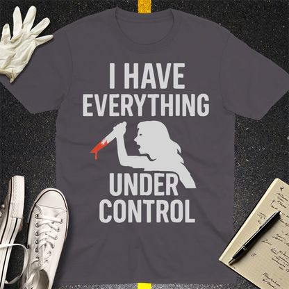 Under Control Killer T-Shirt - Charcoal