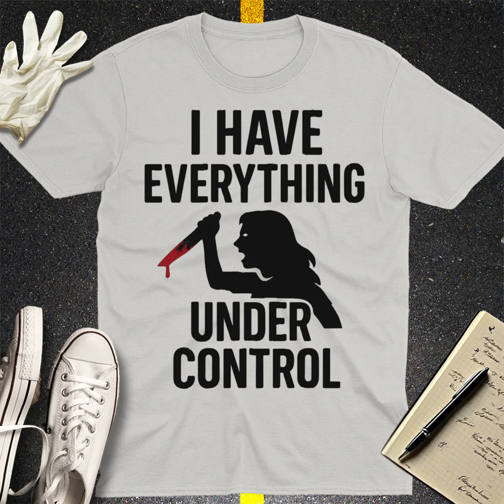 Under Control Killer T-Shirt - Ice Grey