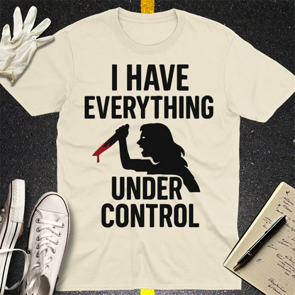Under Control Killer T-Shirt - Natural