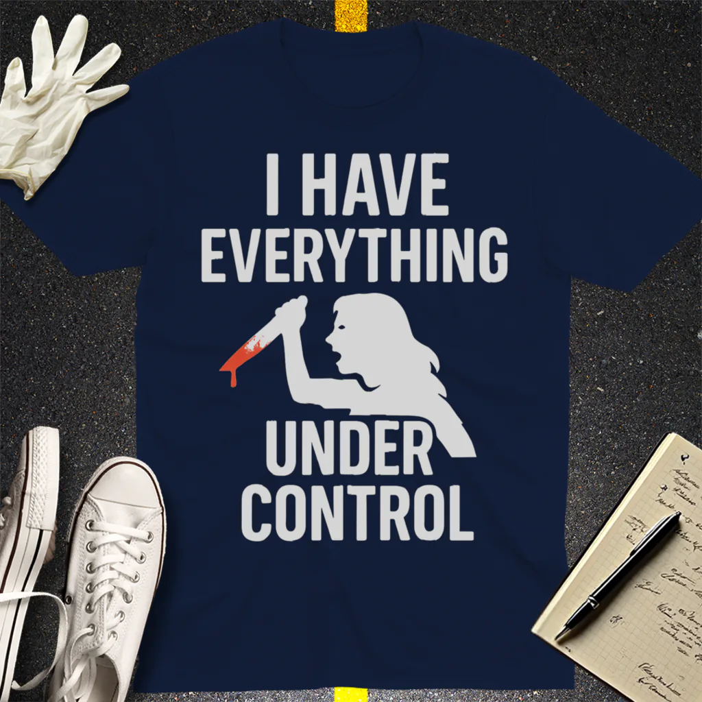 Under Control Killer T-Shirt - Navy
