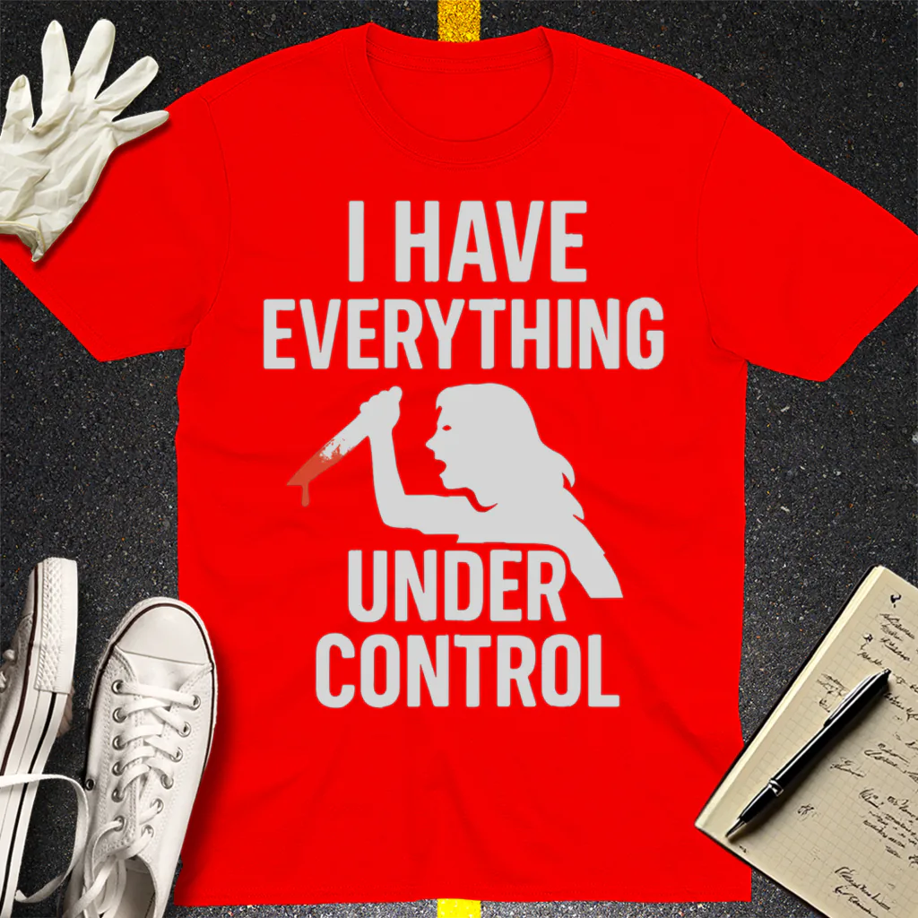 Under Control Killer T-Shirt - Red