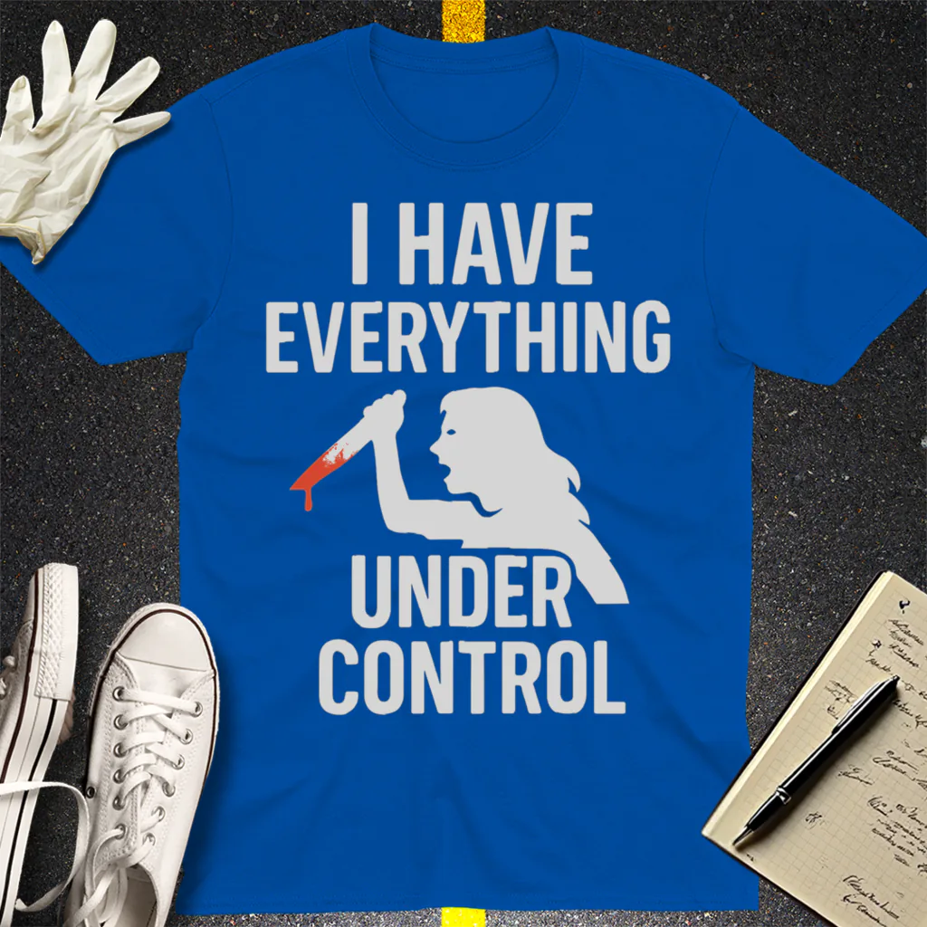 Under Control Killer T-Shirt - Royal