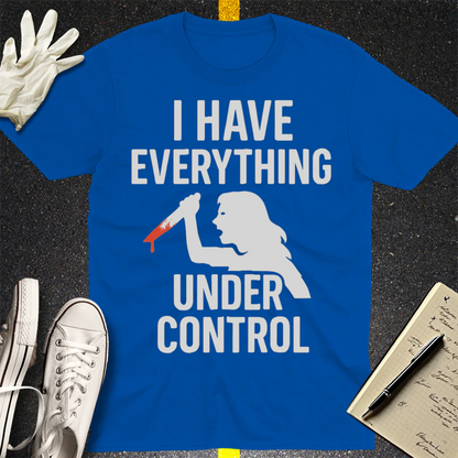 Under Control Killer T-Shirt - Royal