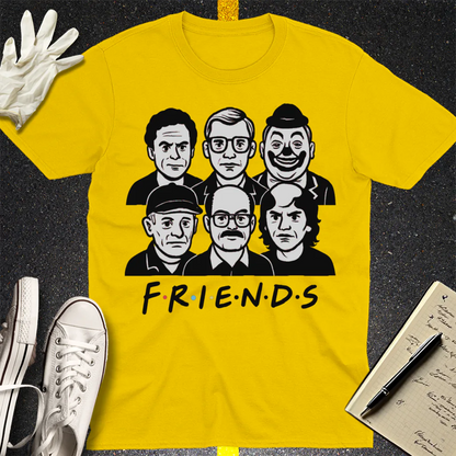 True Crime Friends T-Shirt - Daisy