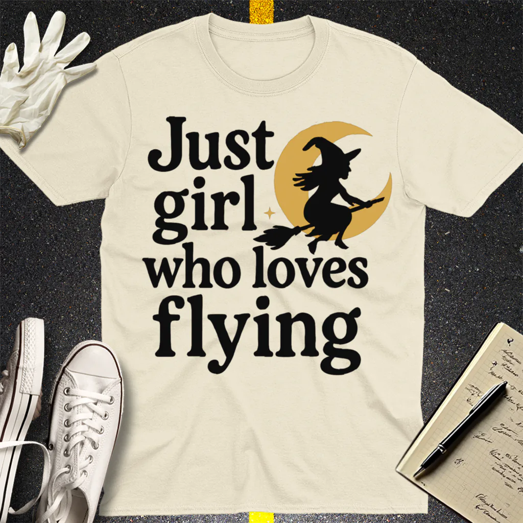 Resting Witch Face T-Shirt - Natural