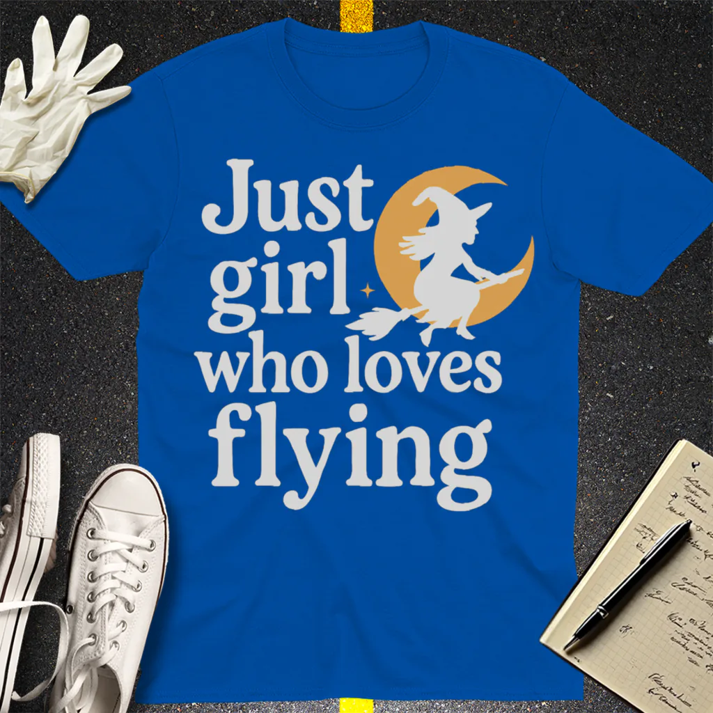 Resting Witch Face T-Shirt - Royal