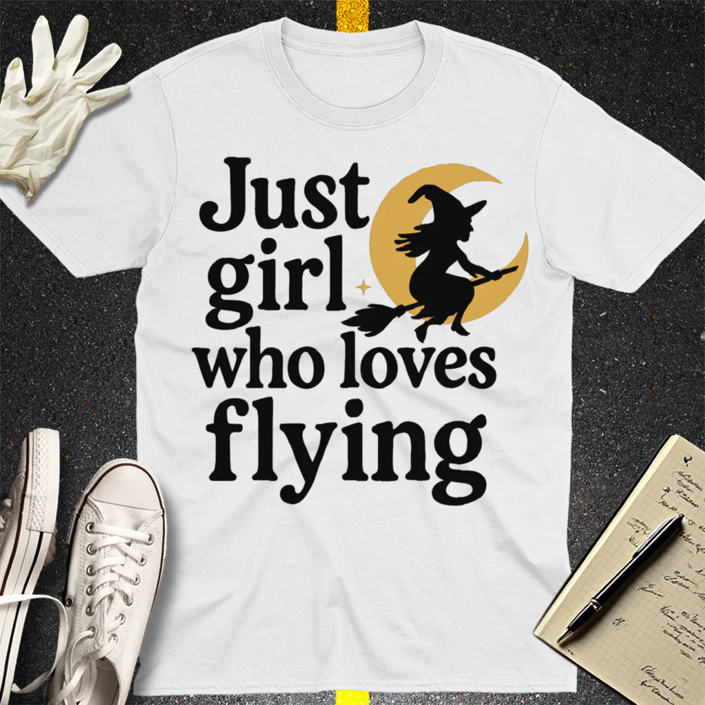 Resting Witch Face T-Shirt - White