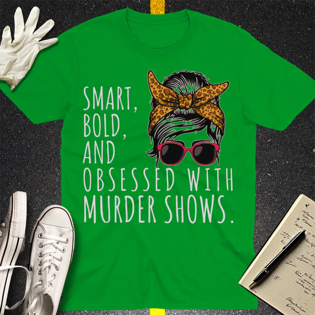 Messy Bun Lawyer Life T-Shirt - Irish Green