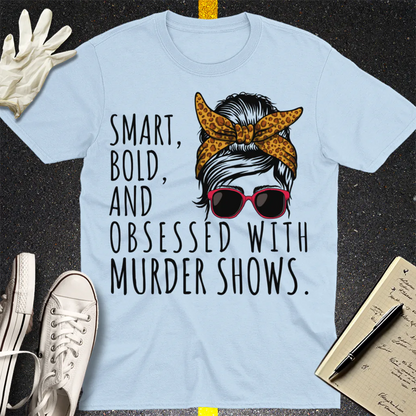 Messy Bun Lawyer Life T-Shirt - Light Blue