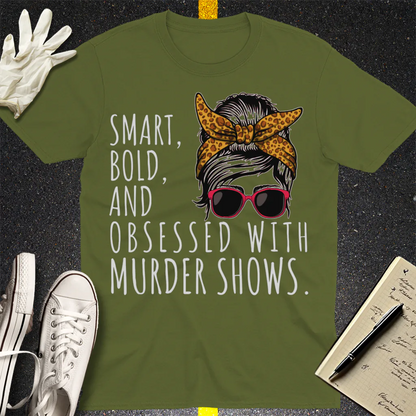 Messy Bun Lawyer Life T-Shirt - Military Green