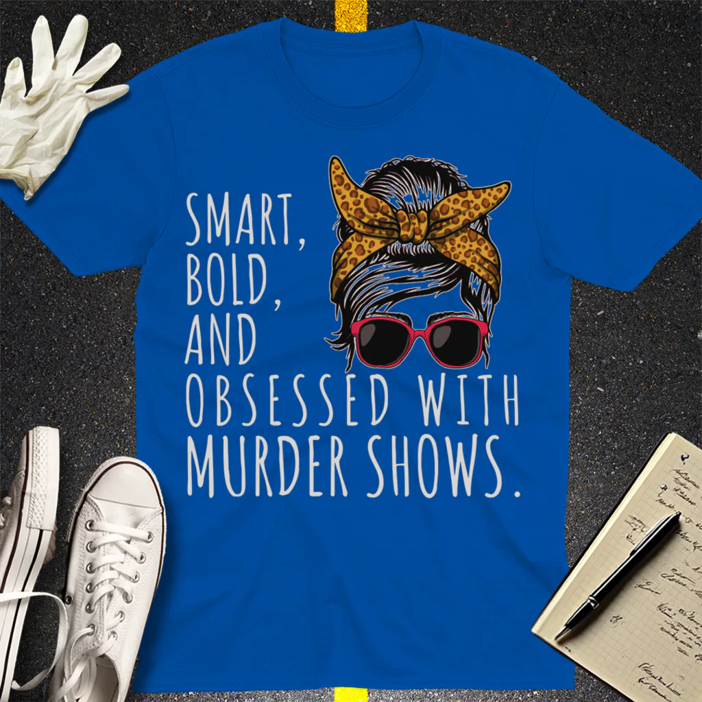 Messy Bun Lawyer Life T-Shirt - Royal