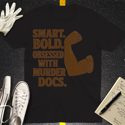 Murder Docs Obsessed T-Shirt - Black