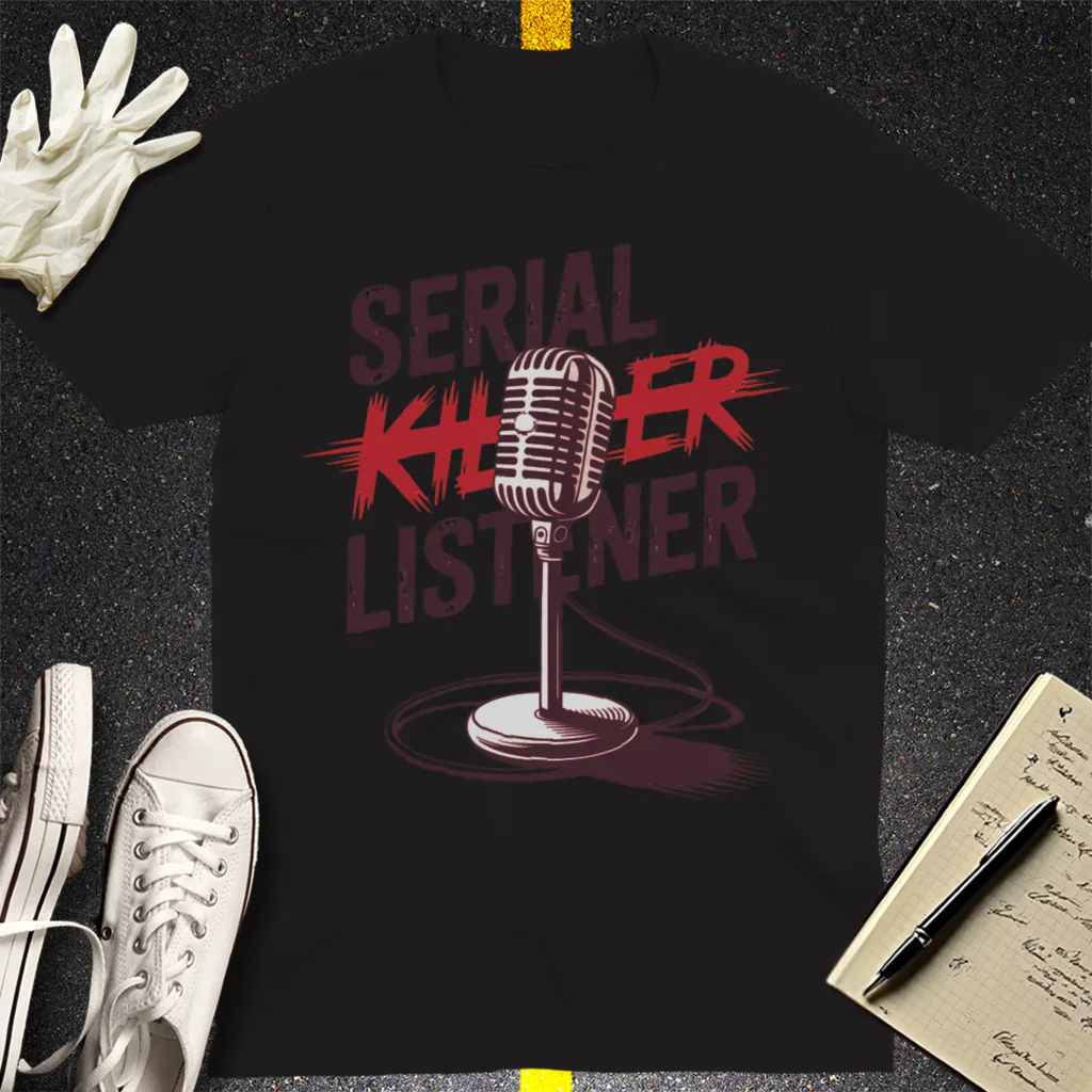 Serial Listener T-Shirt - Black