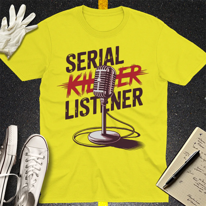 Serial Listener T-Shirt - Cornsilk