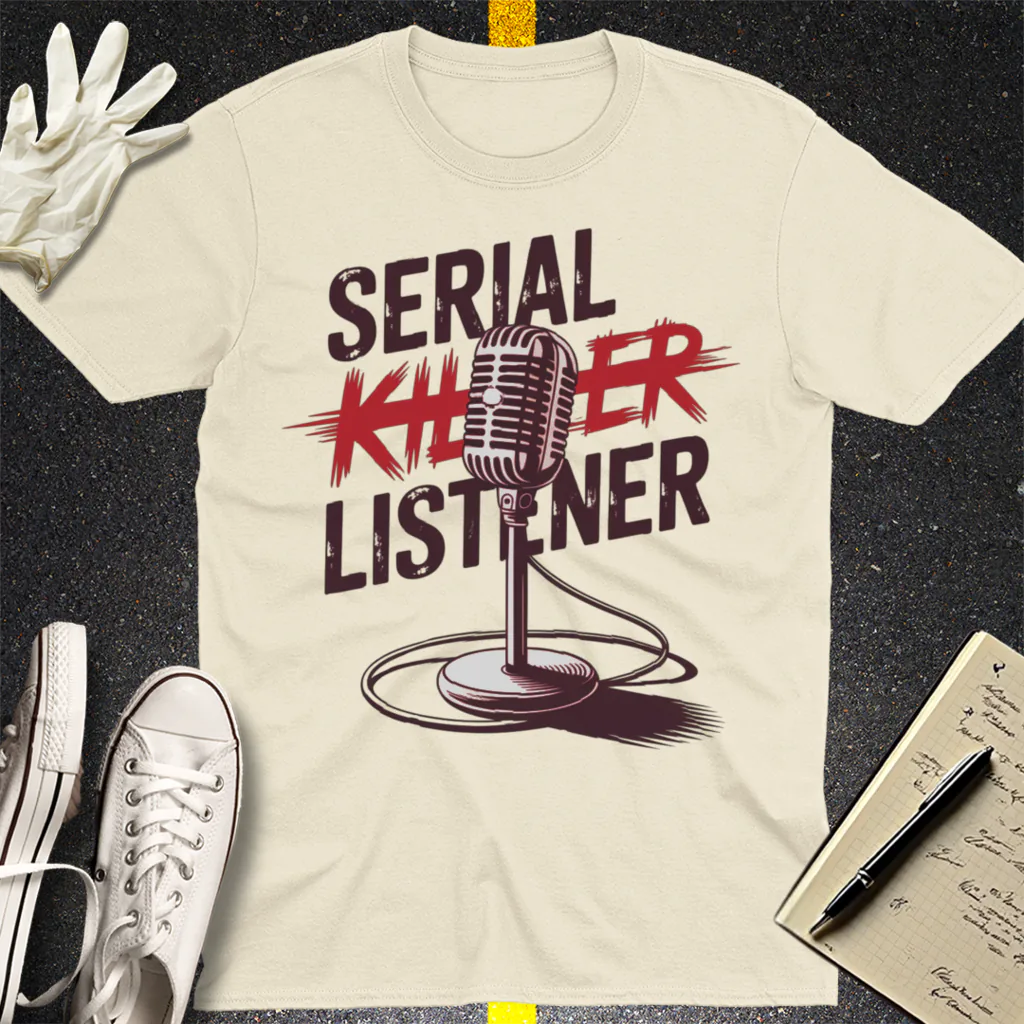 Serial Listener T-Shirt - Natural