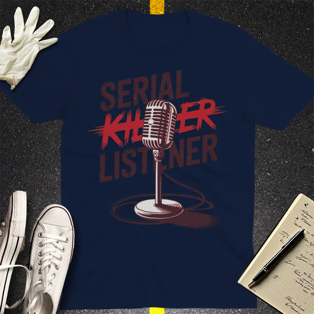Serial Listener T-Shirt - Navy