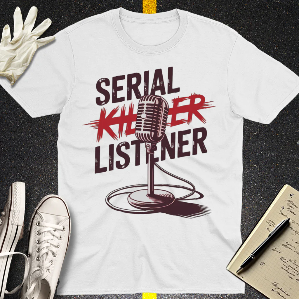 Serial Listener T-Shirt - White