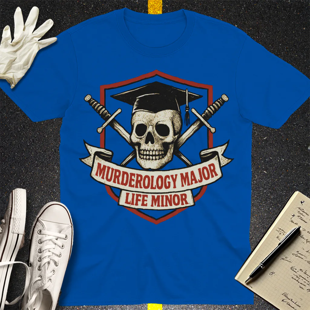 Murderology Major Life Minor T-Shirt - Royal