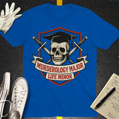Murderology Major Life Minor T-Shirt - Royal