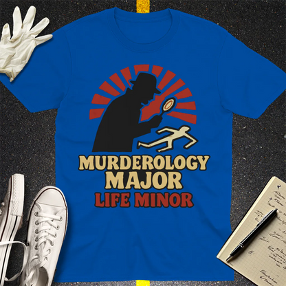 Murderology Major Life Minor T-Shirt - Royal