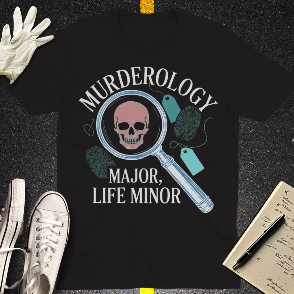 Murderology Major T-Shirt - Black