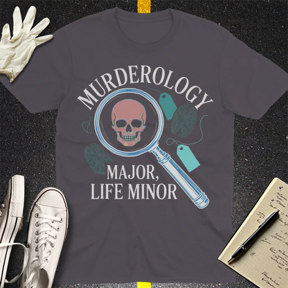 Murderology Major T-Shirt - Charcoal