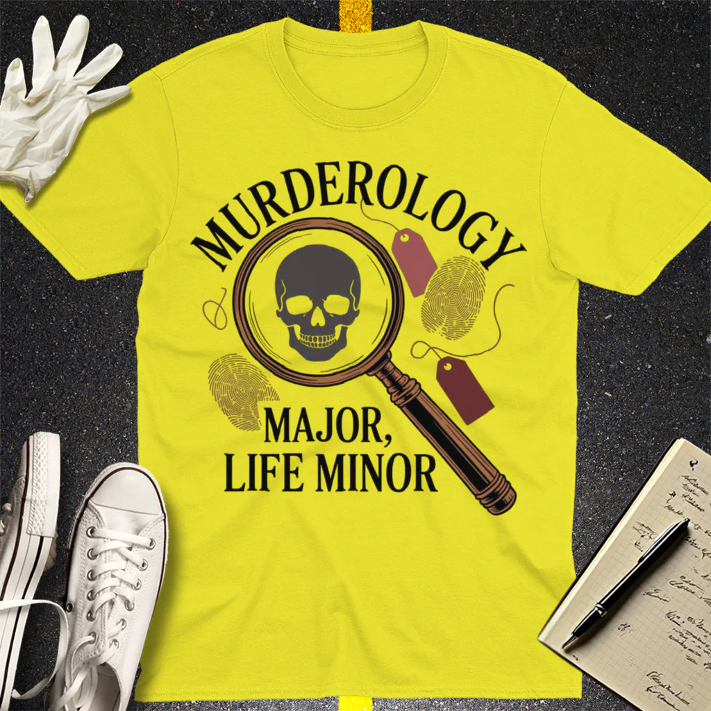 Murderology Major T-Shirt - Cornsilk