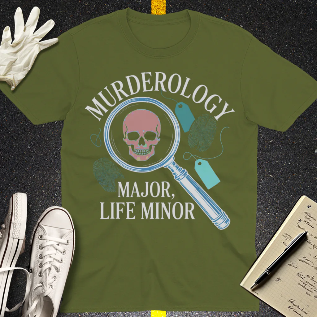 Murderology Major T-Shirt - Military Green