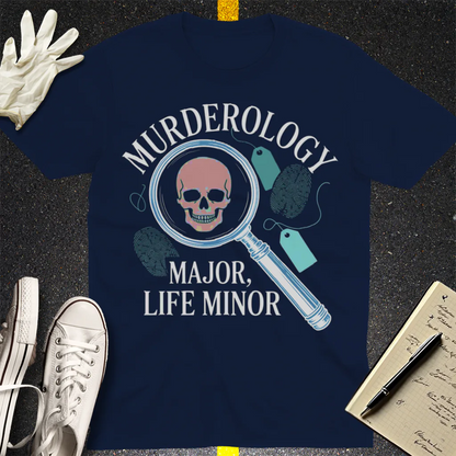 Murderology Major T-Shirt - Navy