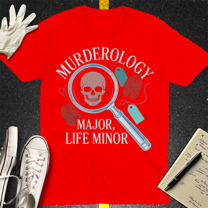 Murderology Major T-Shirt - Red