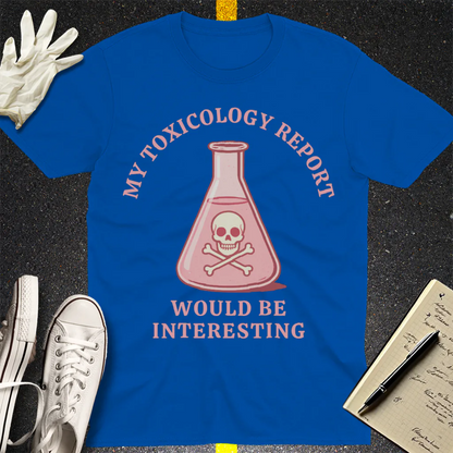 Toxicology Humor T-Shirt - Royal