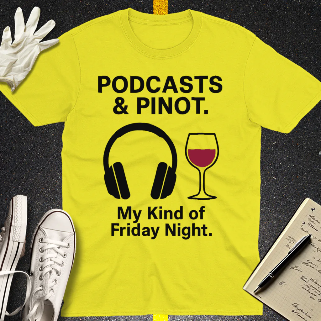 No Laws with Wine T-Shirt - Cornsilk