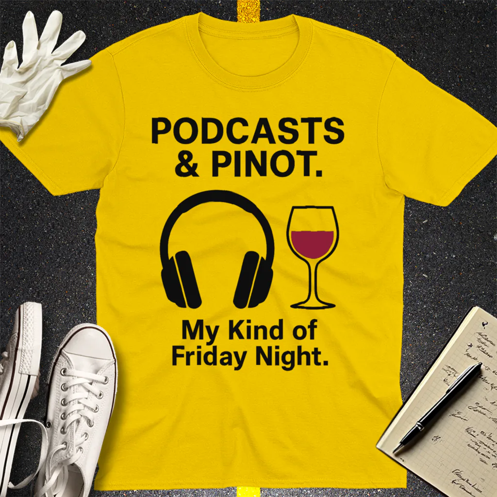 No Laws with Wine T-Shirt - Daisy