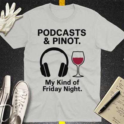 No Laws with Wine T-Shirt - Ice Grey