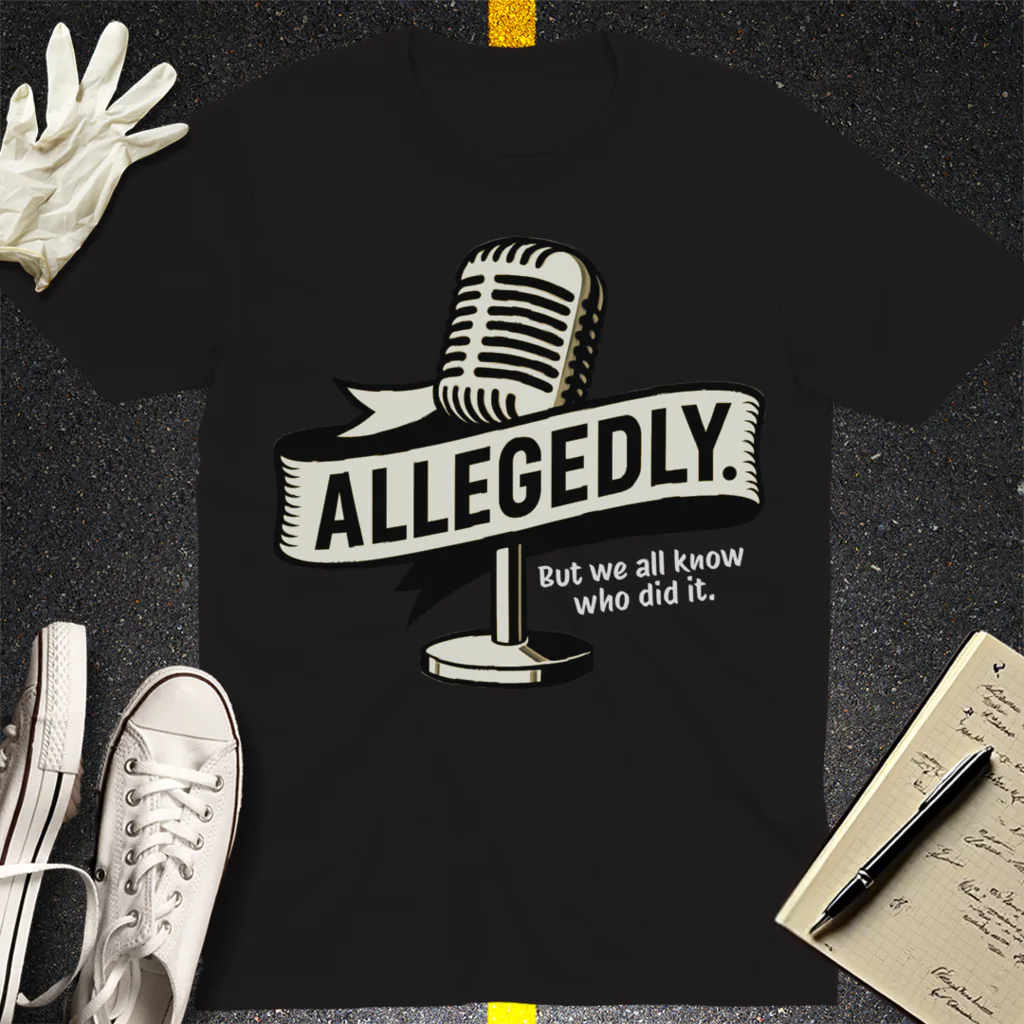 Allegedly Mic T-Shirt - Black