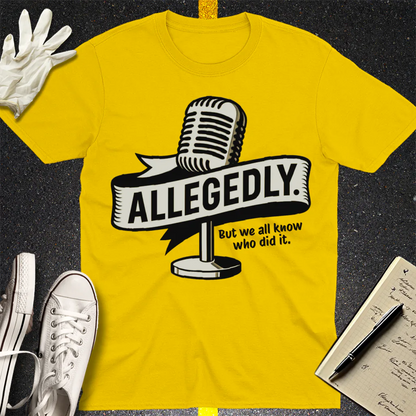 Allegedly Mic T-Shirt - Daisy
