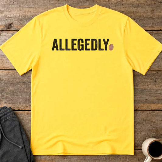 Allegedly Fingerprint T-Shirt - Daisy