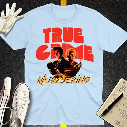 True Crime Murderino T-Shirt - Light Blue