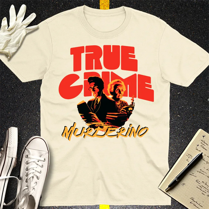 True Crime Murderino T-Shirt - Natural