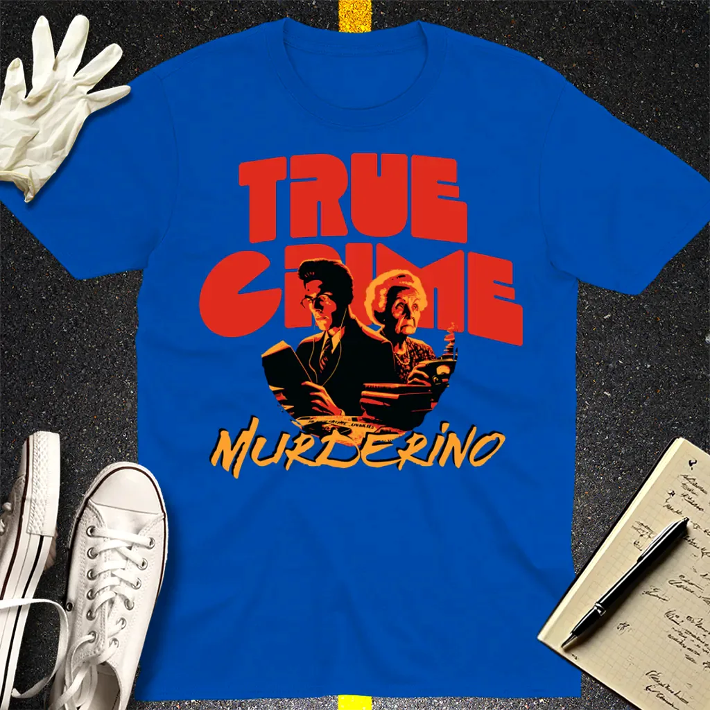 True Crime Murderino T-Shirt - Royal